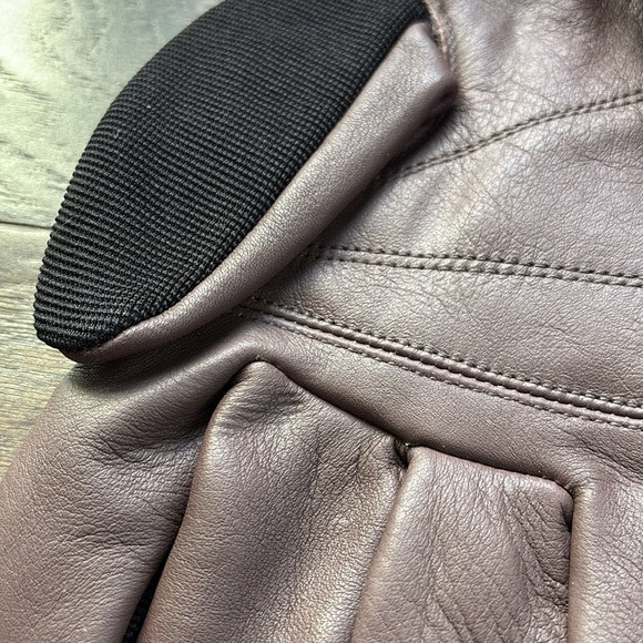 Wolverine Dusty Rugged leather palm gloves,knuckle padding, 4 way stretch rib - Picture 4 of 9